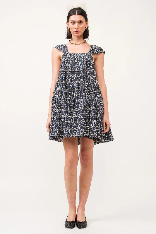 Minos Mini Dress Comfortable Ruffle Mini Dress