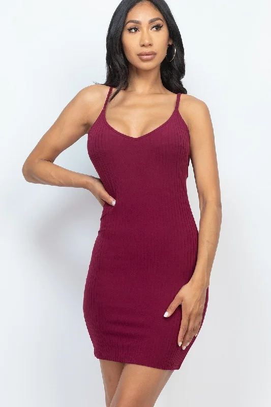 Cami Bodycon Mini Dress Fashionable Party Mini Dress