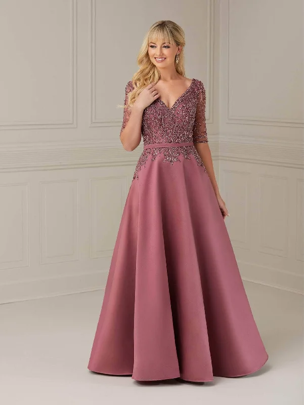 Christina Wu Elegance - 17103 V-Open Back Evening Dresses Tunics Modern contemporary