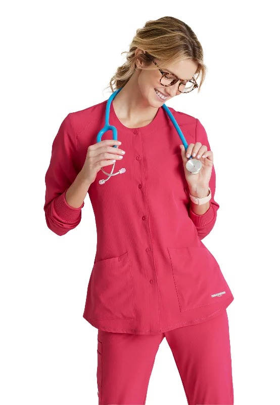 Women's 2-Pocket Jacket Welt Pockets Slit Pockets Flap Pockets
