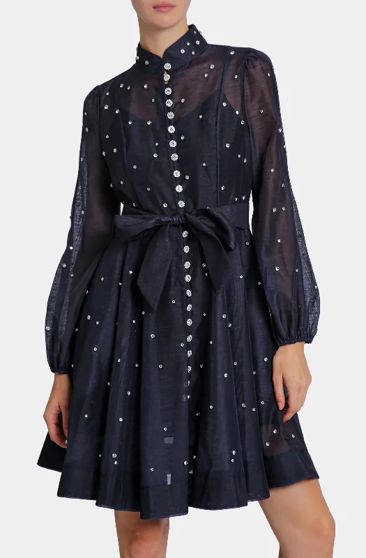 Toni Mini Dress Trendy Crossover Mini Dress