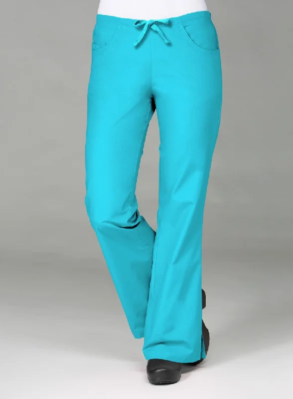 Classic Flare Pant By Maevn (Petite) XS - 3XL - Lake Blue Comfortable Denim Trousers Classic Flare Pant By Maevn (Petite) XS - 3XL - Lake Blue Comfortable Denim Trousers