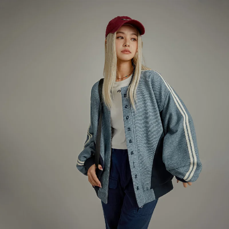 Noe Vertical Logo Color Matching Loose Fit Jacket Nylon Jacket Polyester Jacket Spandex Jacket Noe Vertical Logo Color Matching Loose Fit Jacket Nylon Jacket Polyester Jacket Spandex Jacket