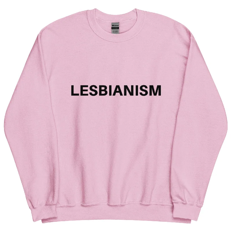 Lesbianism Sweatshirt Hoodie with Hem Embroidery Detailed Premium