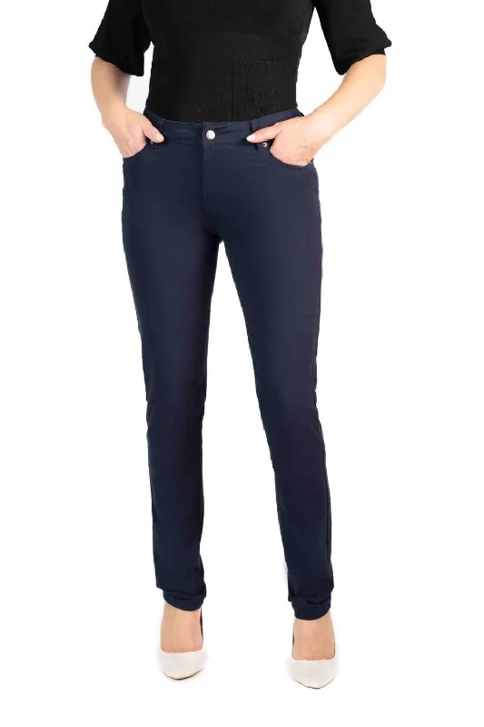 Phoenix Pants | Navy Casual Sweatpants Style