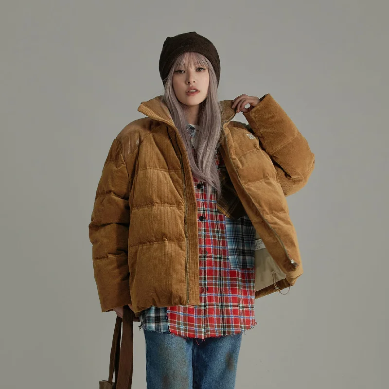 Overfit Fleece Padding Jacket Chenille Jacket Brocade Jacket Lace Jacket