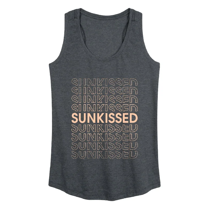 Sunkissed Fade Womens Racerback Tank fashionable tank top