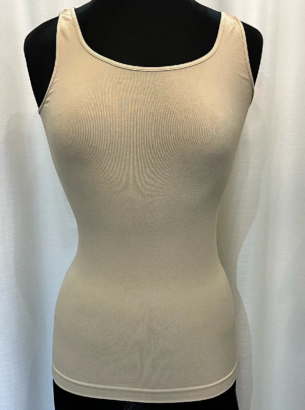 Signature Jersey Tank Top [Stone-NS5178] summer tank top