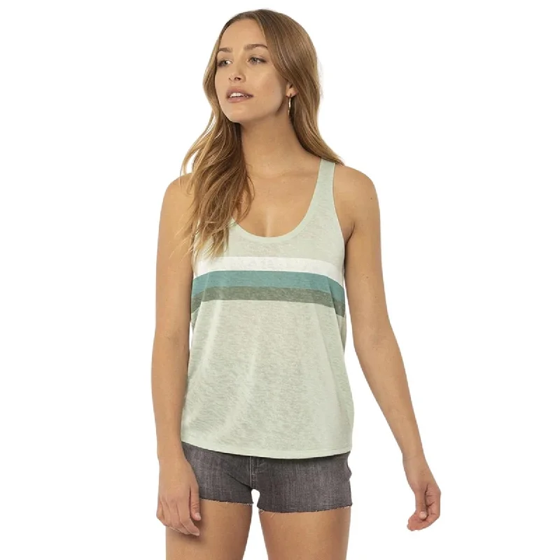 Sisstrevolution Willa Knit Tank in Aloe cotton tank top