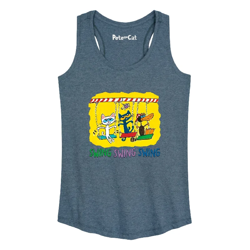 Ptc Swing Time Womens Racerback Tank gym tank top