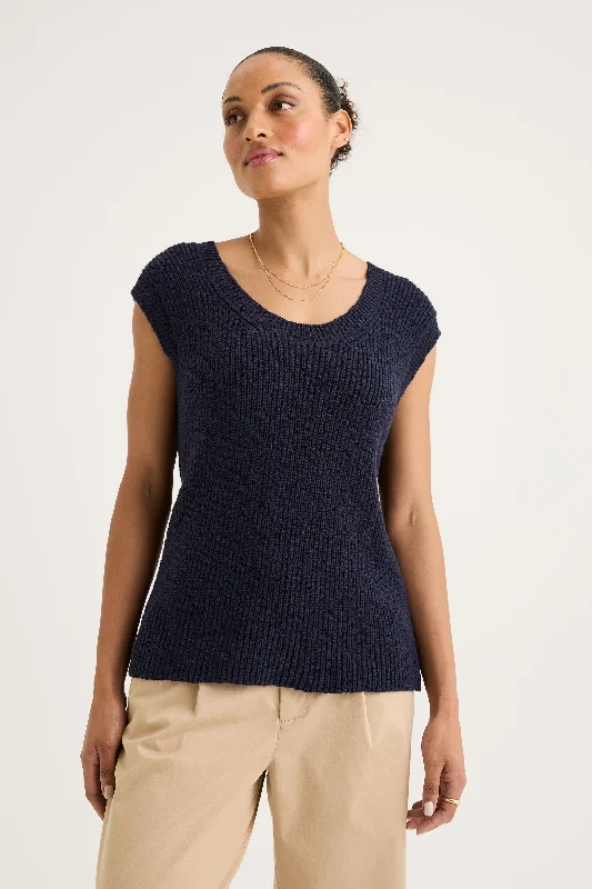 Pebble Tank striped tank top