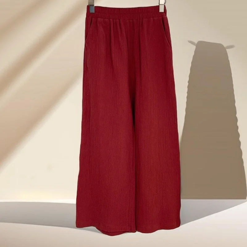 Brick red pants