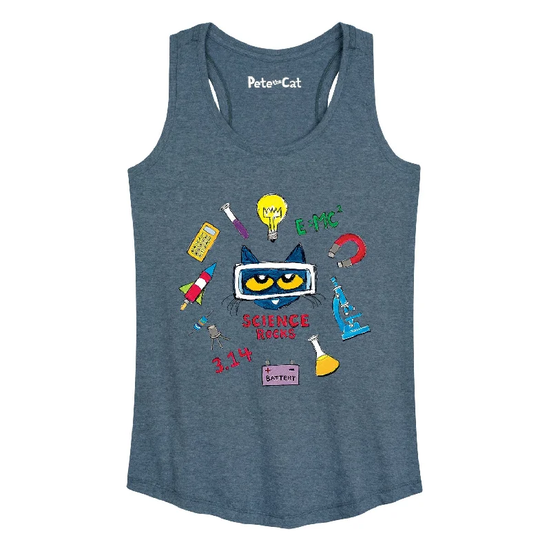 Ptc Science Rocks Sciencefair Womens Racerback Tank soft pink tank