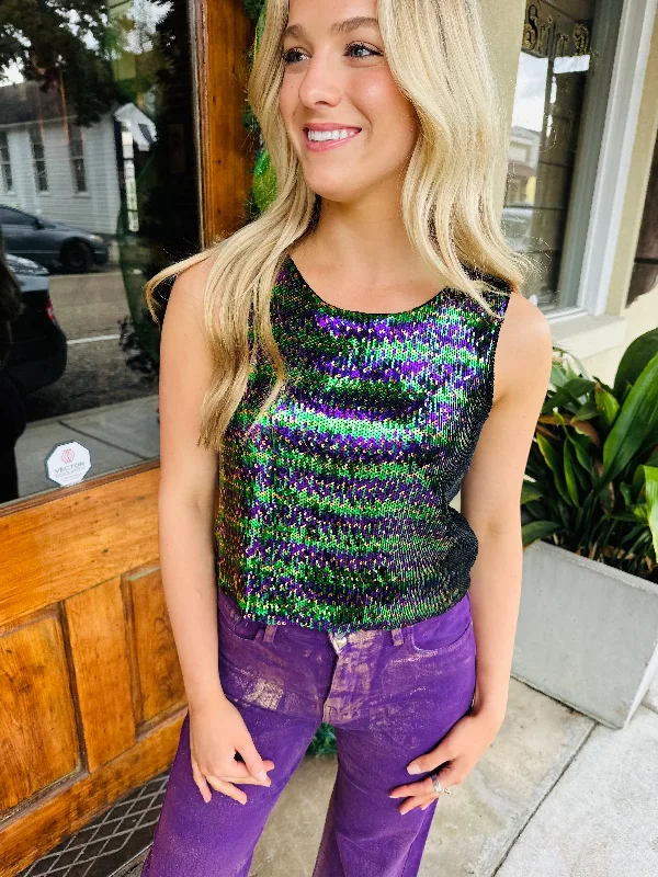Westbank MG Sequin Tank flowy tank top