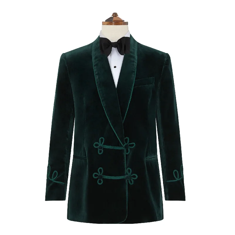 Bloomsbury Green Velvet Jacket Jersey Jacket Tulle Jacket Batik Jacket