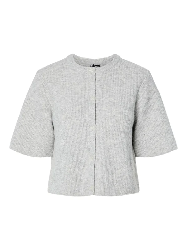 Pieces Silly - kortærmet cardigan Fleece Cardigan Nylon Polyester