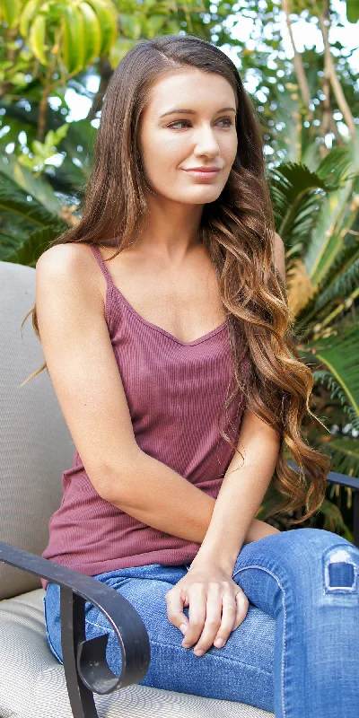 Ribbed Cotton Tank Top lounge tank top