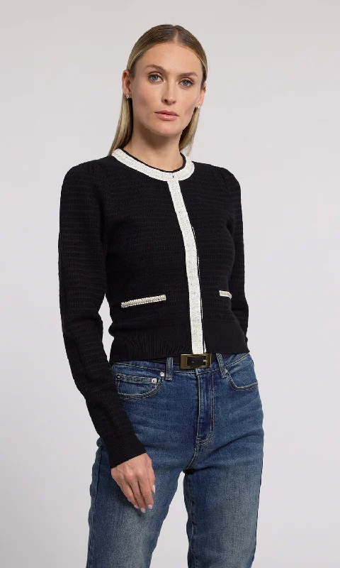 Leonora Cardigan Handmade Hand-knitted Hand-woven