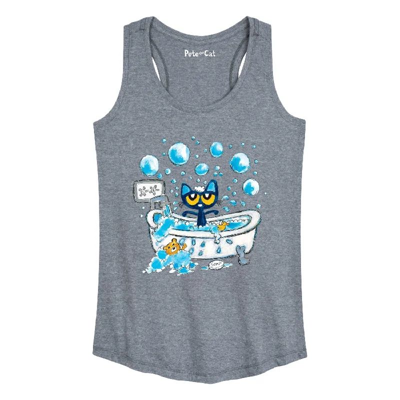 Ptk In Bath Adult Womens Racerback Tank vibrant tank top