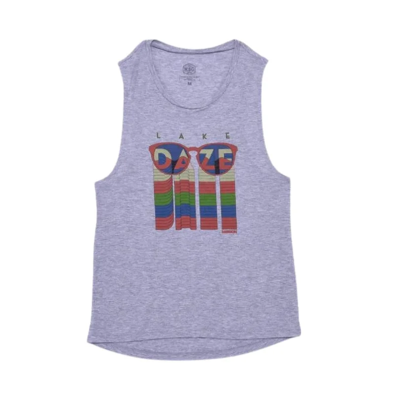 Mission Lake Daze Tank Top in Heather seamless tank top