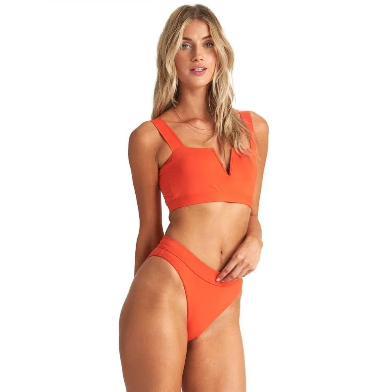 Billabong Sol Searcher Tank Bikini Top in Samba crossback tank top