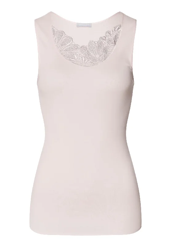 Belina Round Neck Cotton Tank Top | Rosewater 70879-2111 strapless tank top