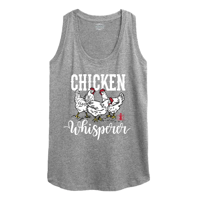 Chicken Whisperer Womens Racerback Tank fashionable tank top