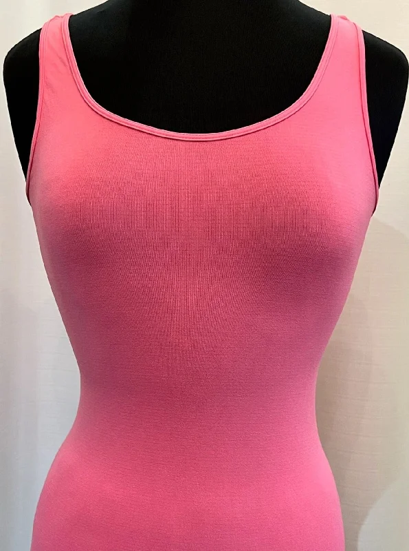 Signature Jersey Tank Top [Bubble Gum-NS5178] breathable tank top