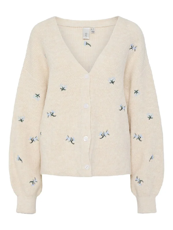 YAS Fleur - Cardigan Handmade Hand-knitted Hand-woven