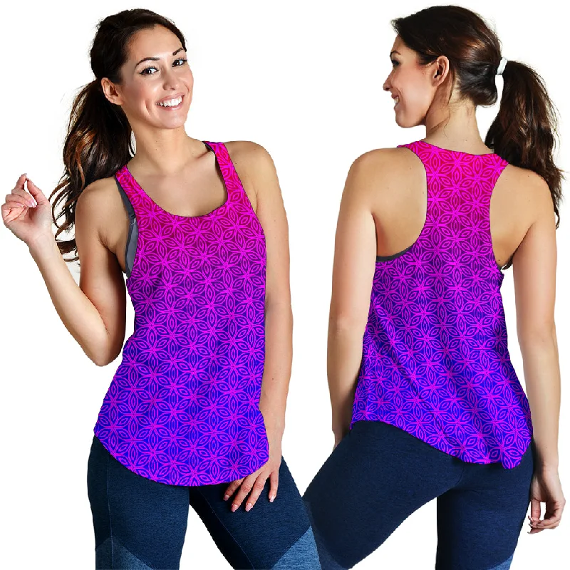 Sacral Bloom Women's Racerback Tank crossback tank top