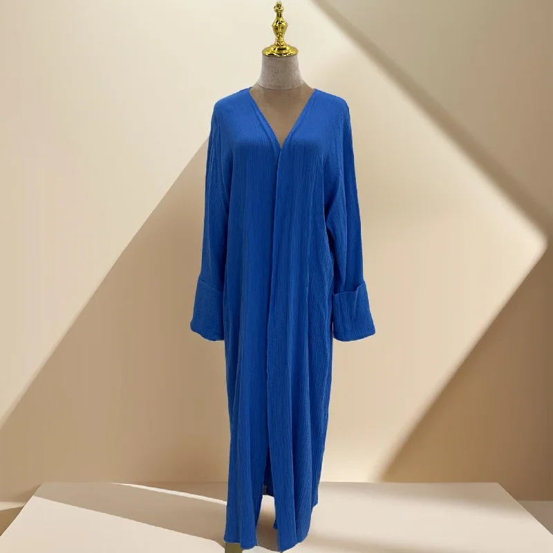 Blue cardigan