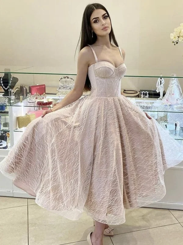 Double Strap Shiny Champagne Tulle Prom Dresses, Shiny Champagne Tulle Long Formal Evening Dresses Double Strap Shiny Champagne Tulle Prom Dresses, Shiny Champagne Tulle Long Formal Evening Dresses