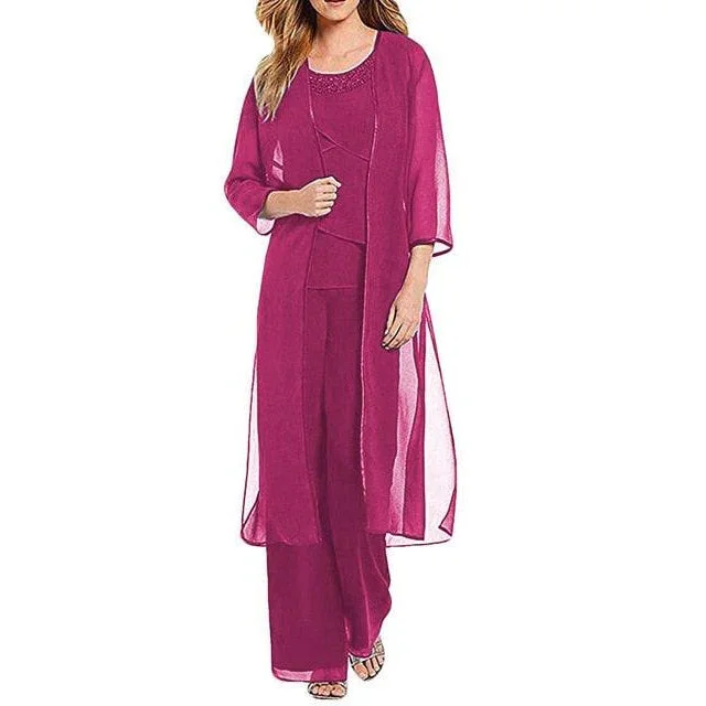 Custom Made Mother of Bride Dresses with Stylish Jacket Tailored Jacket Straight Jacket A-Line Jacket Custom Made Mother of Bride Dresses with Stylish Jacket Tailored Jacket Straight Jacket A-Line Jacket