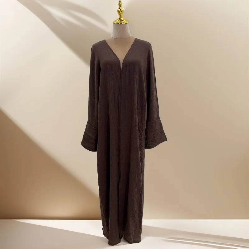 Brown cardigan
