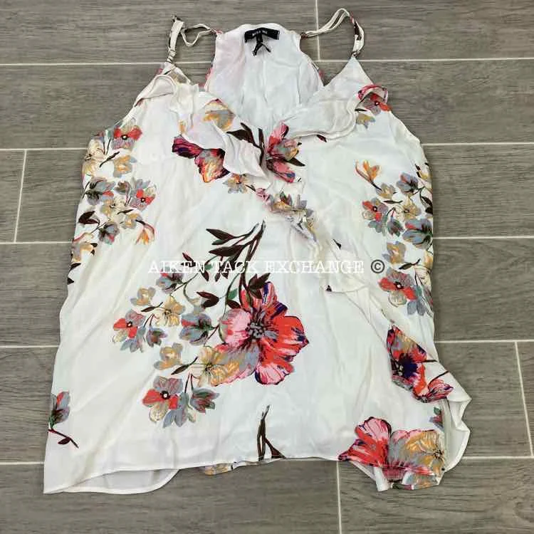 Miss Me Tank Top, Size L v-neck tank top