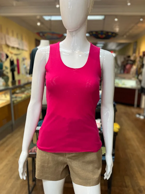 Long Lean Nylon Shell Tank (color options) long tank top