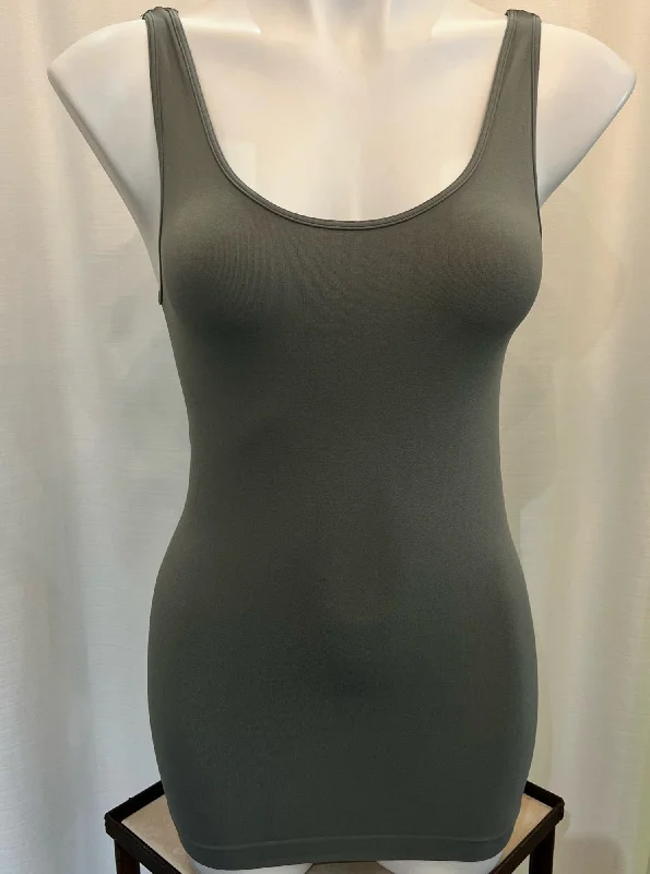 Signature Jersey Tank Top [Velvet Sage-NS5178] sage tank top