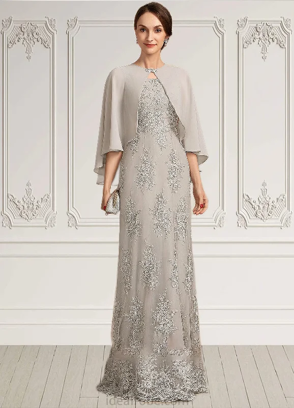 Viola A-Line Square Neckline Floor-Length Lace Mother of the Bride Dress STK126P0014889 Viola A-Line Square Neckline Floor-Length Lace Mother of the Bride Dress STK126P0014889