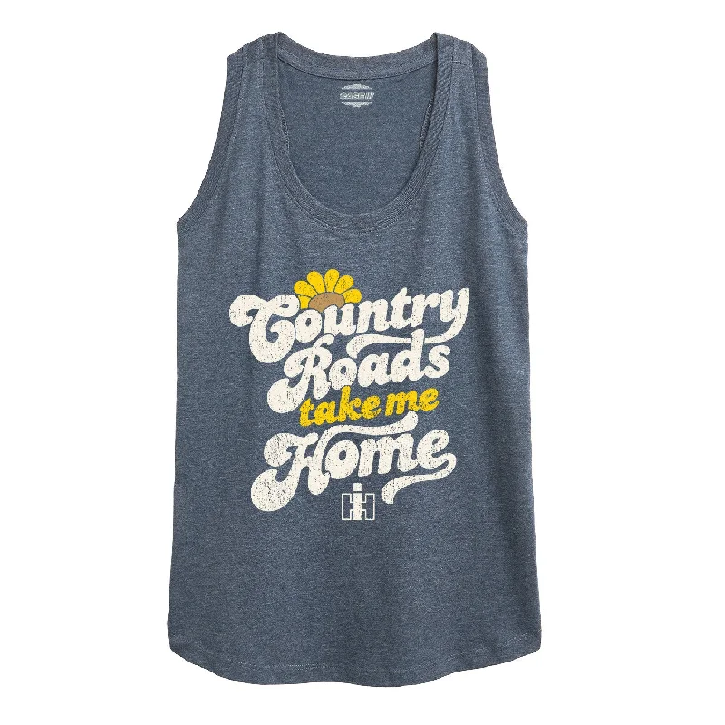 Country Roads Womens Racerback Tank boho tank top