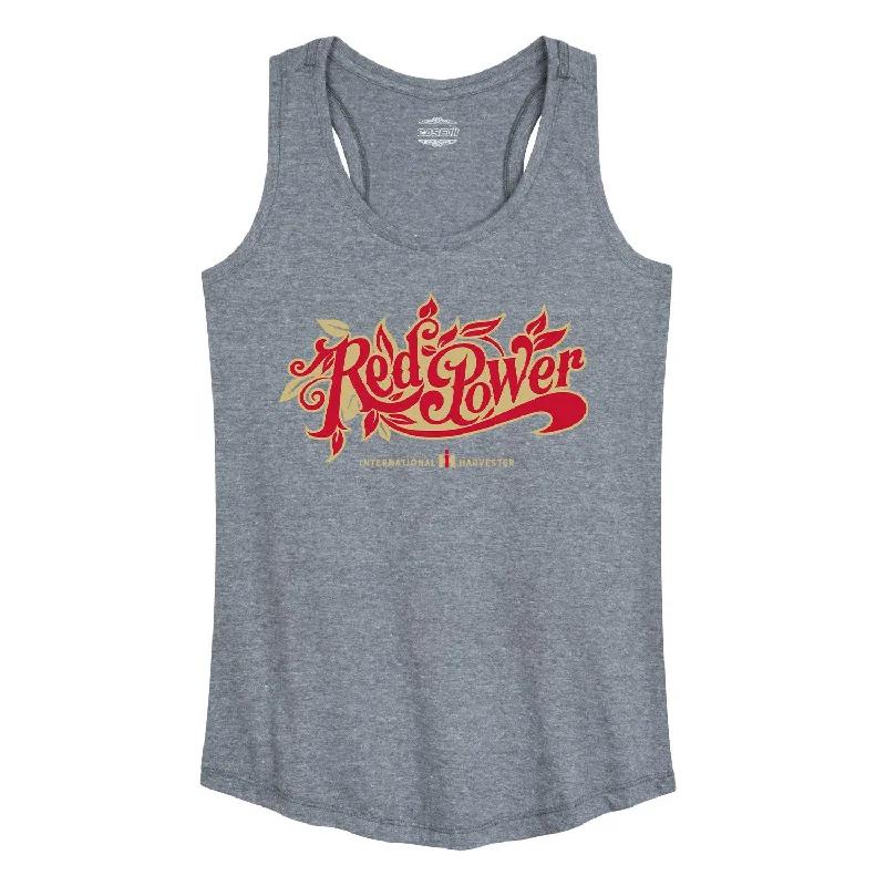 Red Power Womens Racerback Tank cute tank top