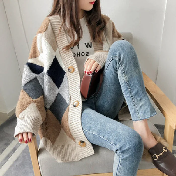 Fairy Women Warm Knitting Cardigan Sweaters Hooded Caped Shawl Collar