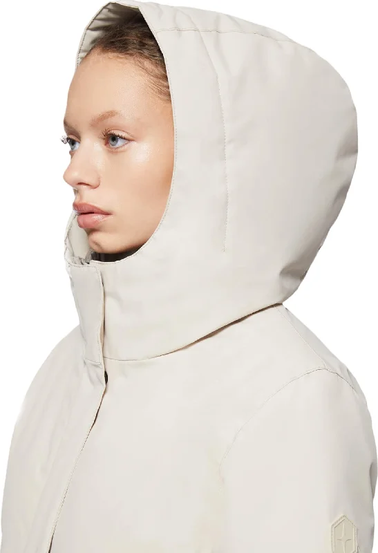 Ines Hooded Down Winter No Fur Jacket - Oversized - Women's|-|Manteau d'hiver en duvet à capuchon sans fourrure Ines - Surdimensionnée - Femme