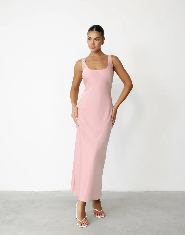 Camillio Maxi Dress (Blush)