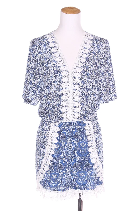 SASS - Paisley blue playsuit! 8