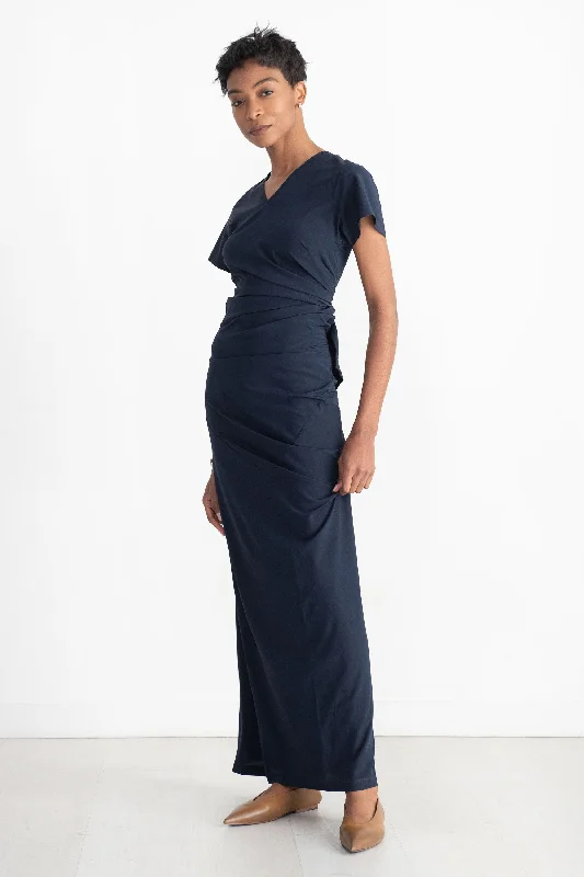 Sidney Dress, Navy