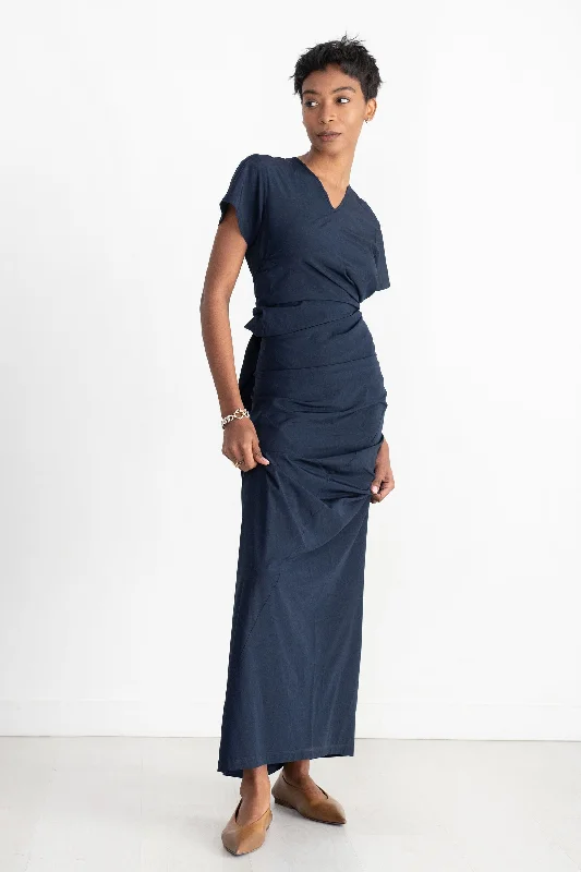 Sidney Dress, Navy