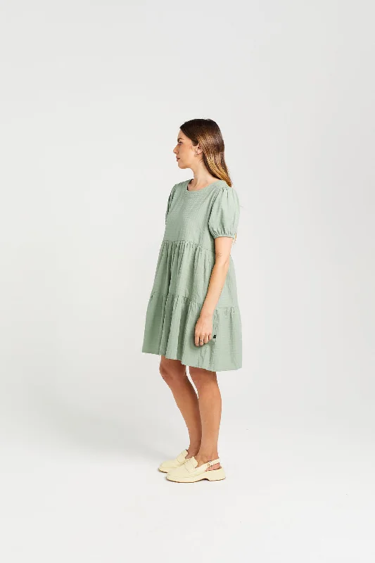 Whirl Dress - Replen - Sage