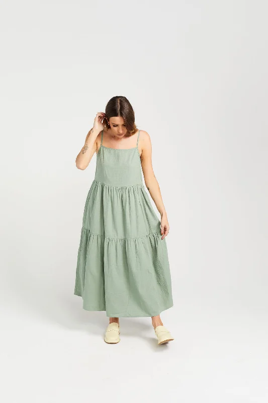 Ziggy Dress - Replen - Sage