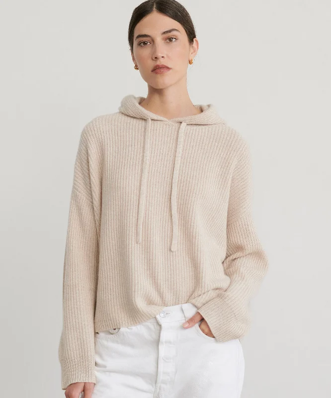 Cashmere Fisherman Hoodie