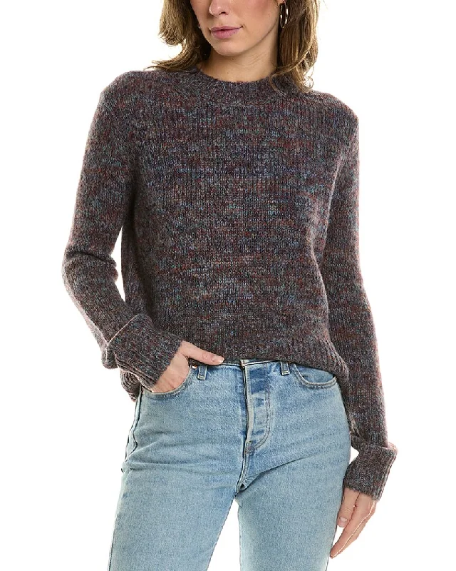 Vince Marled Alpaca & Wool-Blend Sweater